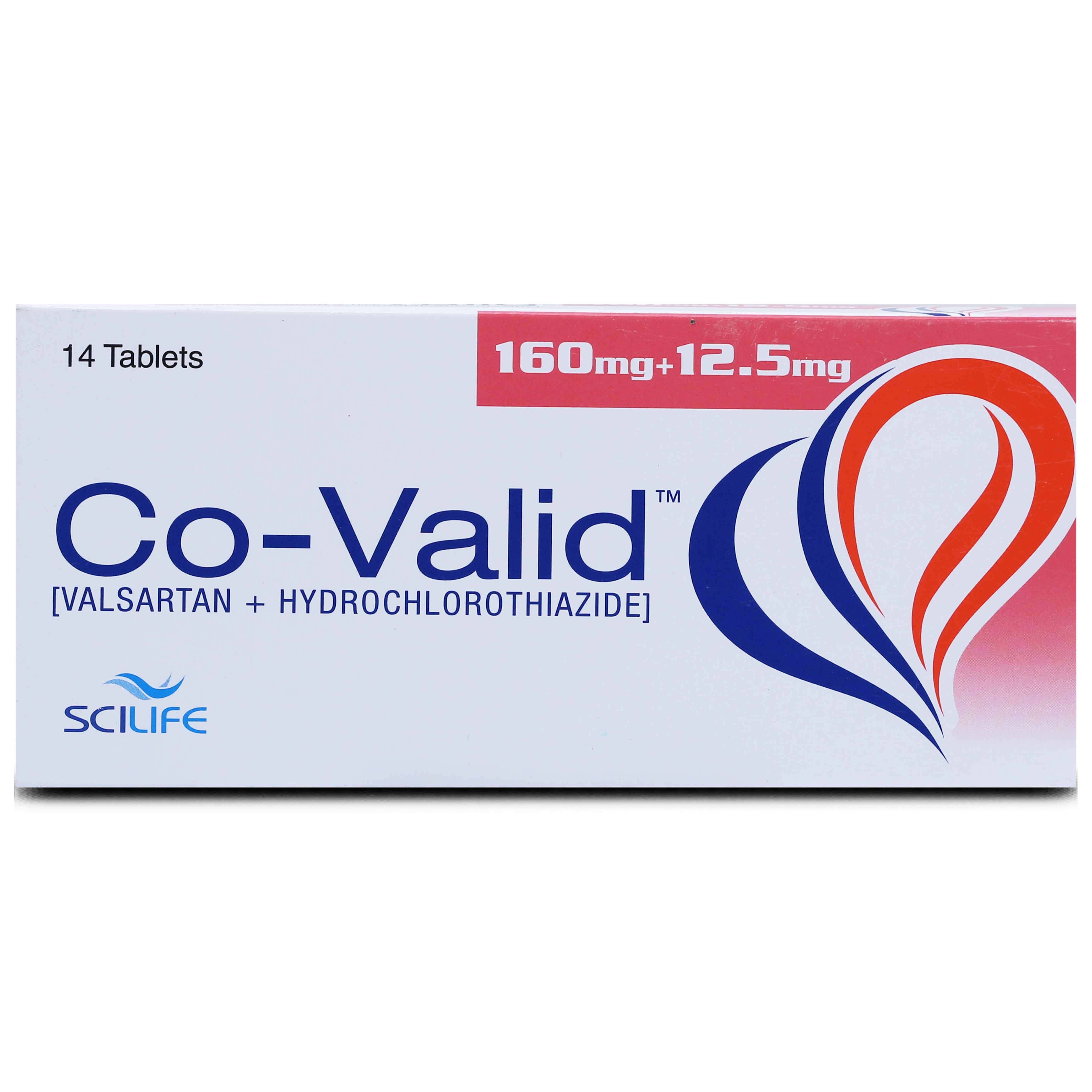 Co-Valid 160mg+12.5mg Tablet 14 'S