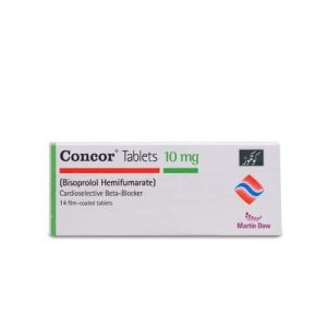 Concor 10mg Tablet 14 ‘S