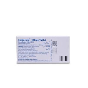 Cordarone 100mg Tablet 14 ‘S