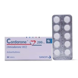 Cordarone 200mg Tablet 10 ‘S