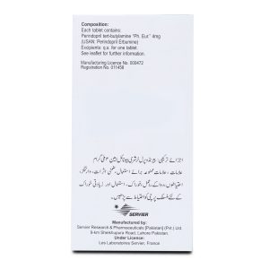 Coversyl 4mg Tablet 10 ‘S