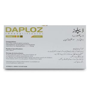 Daploz 10mg Tablet 7 ‘S