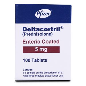 Deltacortril Enteric Coated 5mg Tablet 100 ‘S
