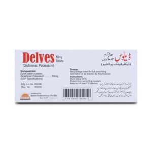 Delves 50mg Tablet 10 ‘S