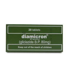 Diamicron-MR 80mg Tablet 20 ‘S