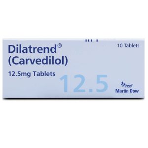 Dilatrend 12.5mg Tablet 10 ‘S