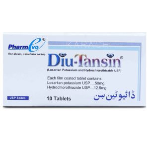 Diu-Tansin 50mg+12.5mg Tablet 10 ‘S