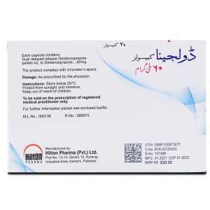 Dolgina 60mg Capsule 10 ‘S