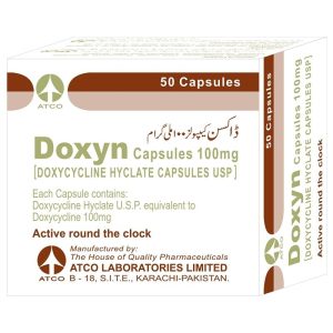 Doxyn 100mg Capsule 50 ‘S