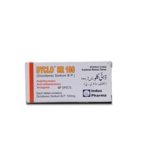 Dyclo SR 100 100mg Tablet 10 ‘S