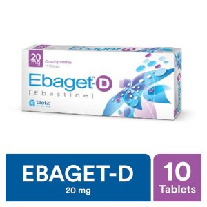 Ebaget D 20mg Tablet 10 ‘S