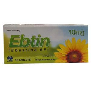 Ebtin 10mg Tablet 10 ‘S