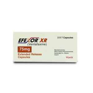 Efexor XR 75mg Capsule 7 ‘S