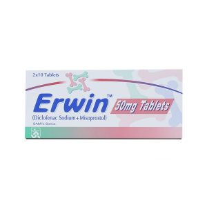 Erwin 50mg/200mcg Tablet 10 ‘S