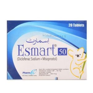 Esmart 50mg+200mcg Tablet 10 ‘S