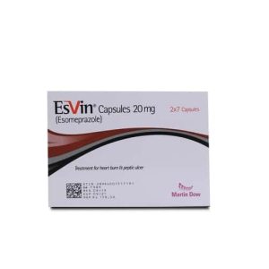Esvin 20mg Capsule 7 ‘S