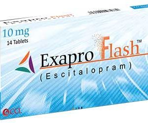Exapro Flash 10mg Tablet 14 ‘S