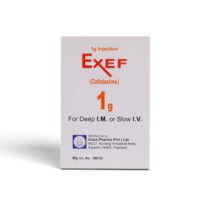 Exef 1gm Injection 1 vial