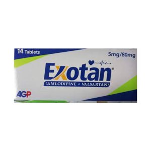 Exotan 5mg/80mg Tablet 14 ‘S