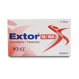 Extor 10mg+160mg Tablet 14 ‘S