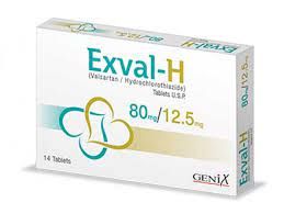 Exval-H 80/12.5mg Tablet 14 ‘S