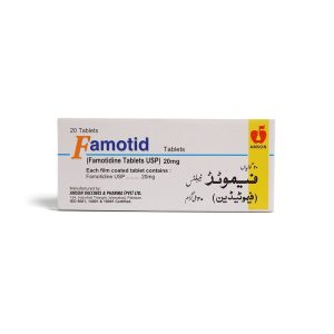 Famotid 20mg Tablet 10 ‘S