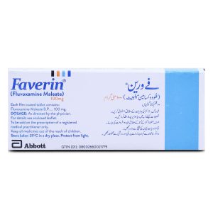 Faverin 100mg Tablet 10 ‘S
