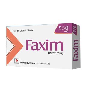 Faxim 550mg Tablet 5’S
