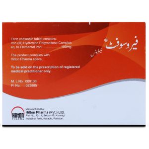 Ferosoft 100mg Tablet 10 ‘S