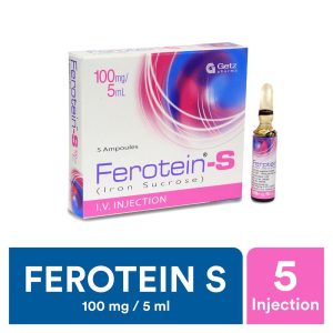 Ferotein S 100mg/5ml Ampule 5 ml