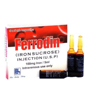 Ferrodin 100mg Injection 5 ml