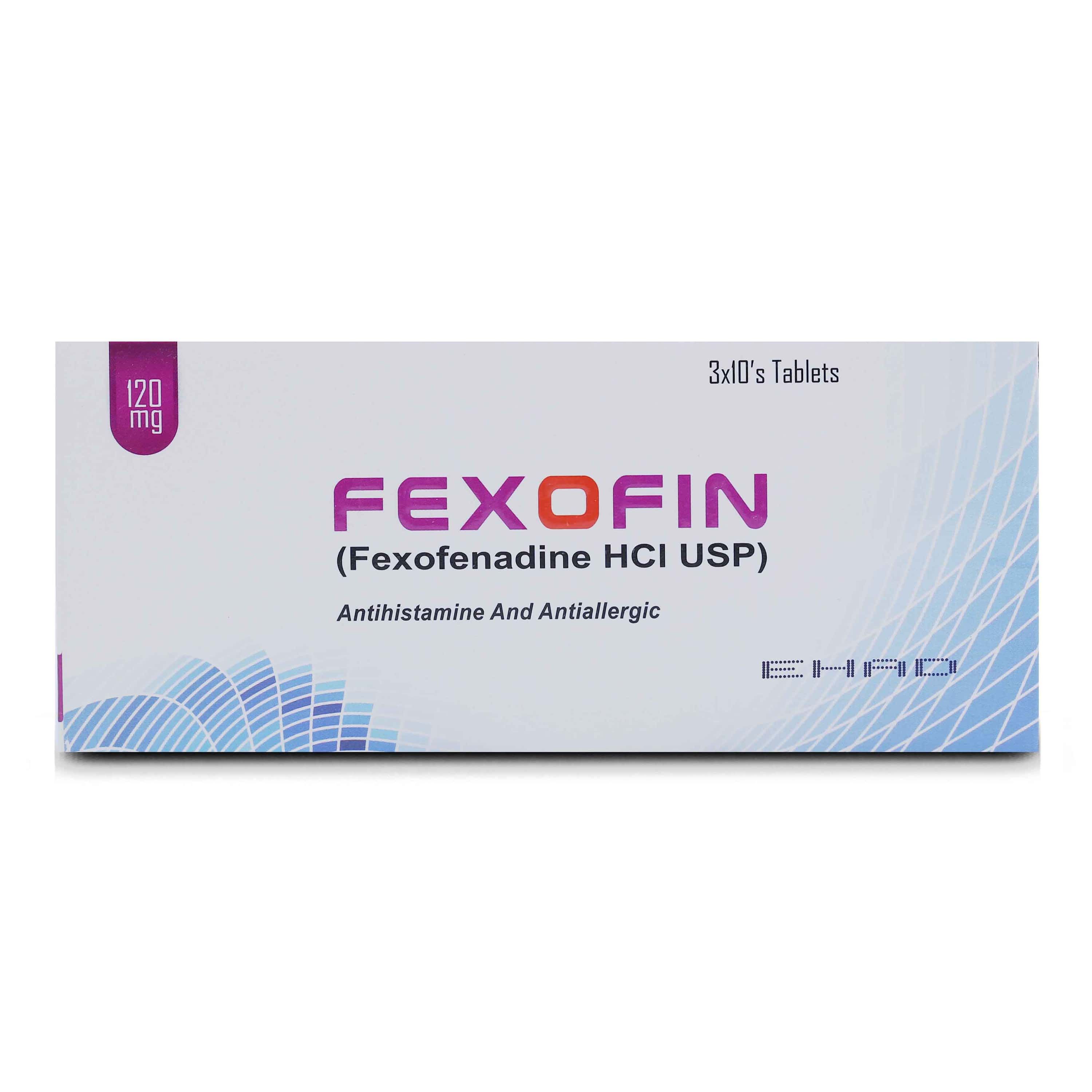 Fexofin 120mg Tablet 10 'S