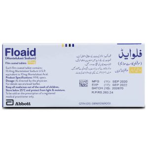 Floaid 10mg Tablet 7 ‘S