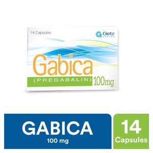 Gabica 100mg Capsule 7 ‘S