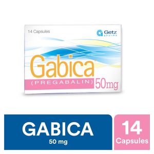 Gabica 50mg Capsule 7 ‘S
