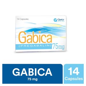 Gabica 75mg Capsule 7 ‘S