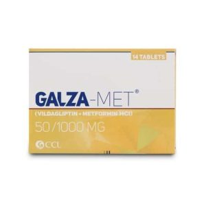 Galza Met 50mg+1000mg Tablet 7 ‘S
