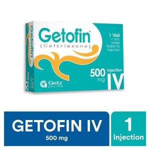 Getofin IM 500mg Injection 1 vial