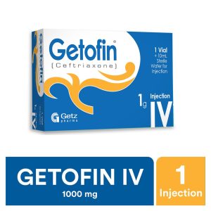 Getofin IV 1gm Injection 1 vial