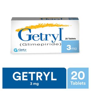 Getryl 3mg Tablet 10 ‘S
