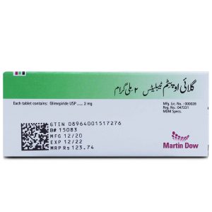 Glioptim 2mg Tablet 10 ‘S
