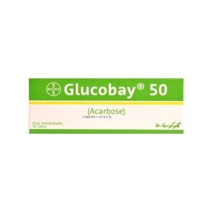 Glucobay 50mg Tablet 10 ‘S