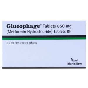 Glucophage 850mg Tablet 10 ‘S