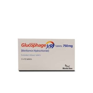 Glucophage XR 750mg Tablet 10 ‘S