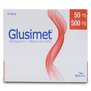 Glusimet 50/500mg Tablet 7 ‘S