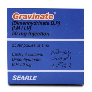 Gravinate 50mg Ampule 1 ml