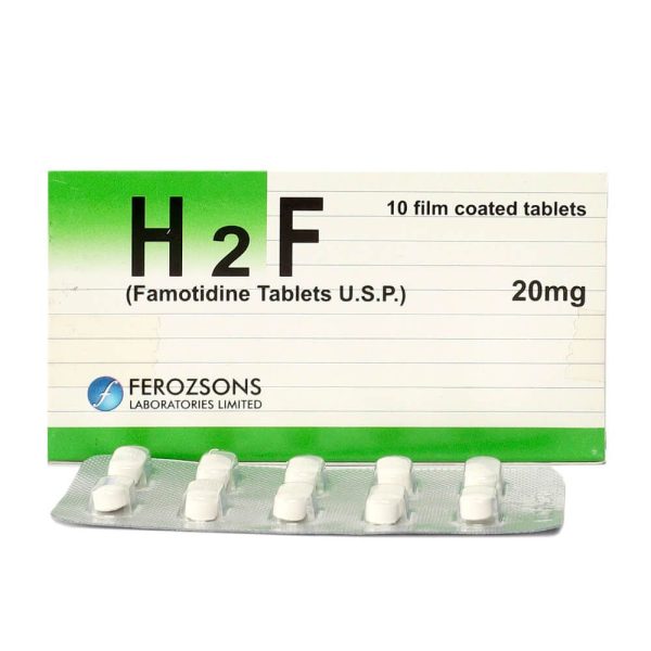 H2F 20mg Tablet 10 'S - Uses, Benefits, Side Effects