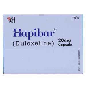 Hapibar 20mg Capsule 14 ‘S