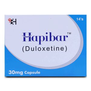 Hapibar 30mg Capsule 14 ‘S