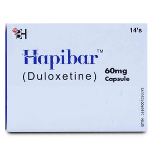 Hapibar 60mg Capsule 14 ‘S
